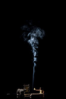 Smoke sent
