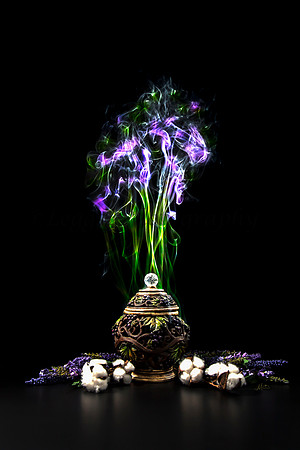 Flowers grown within
