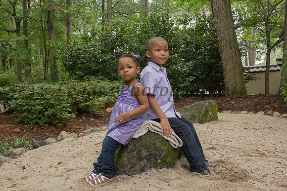 Sister and Brother Share Together